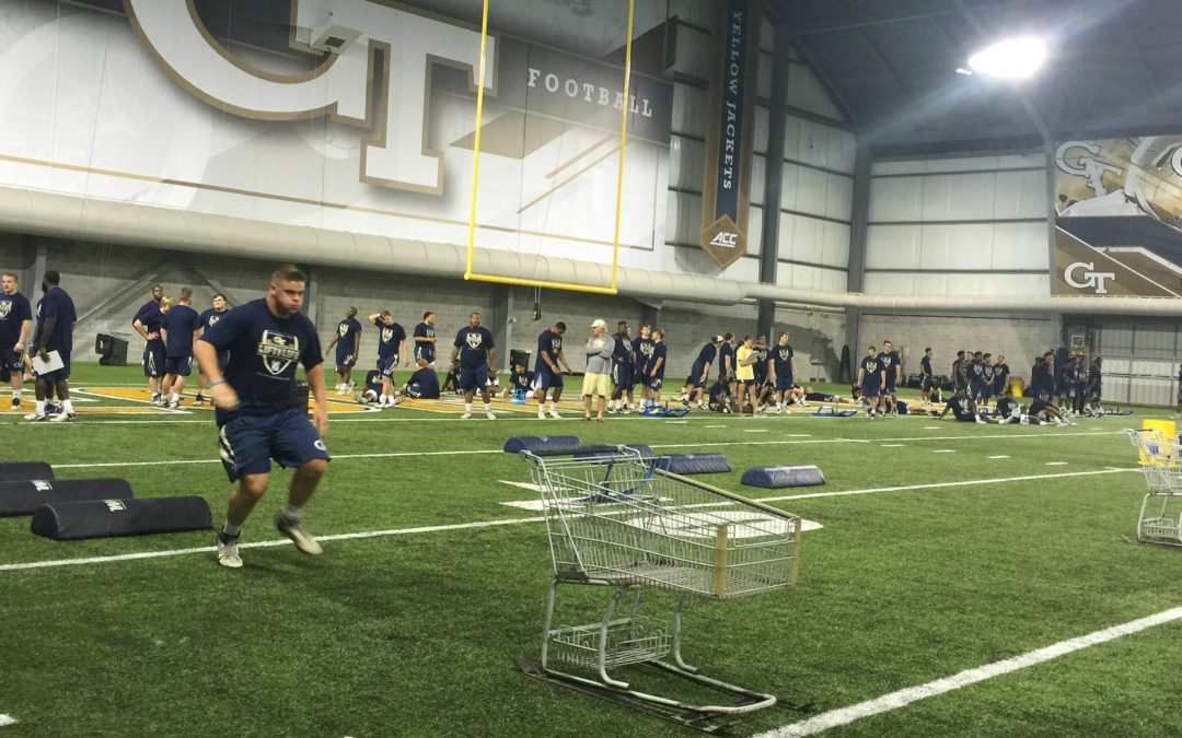 Georgia Tech Football Practice