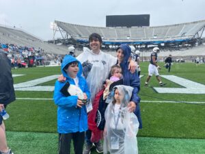 Photograph of family at an Uplifting Experience at Penn State