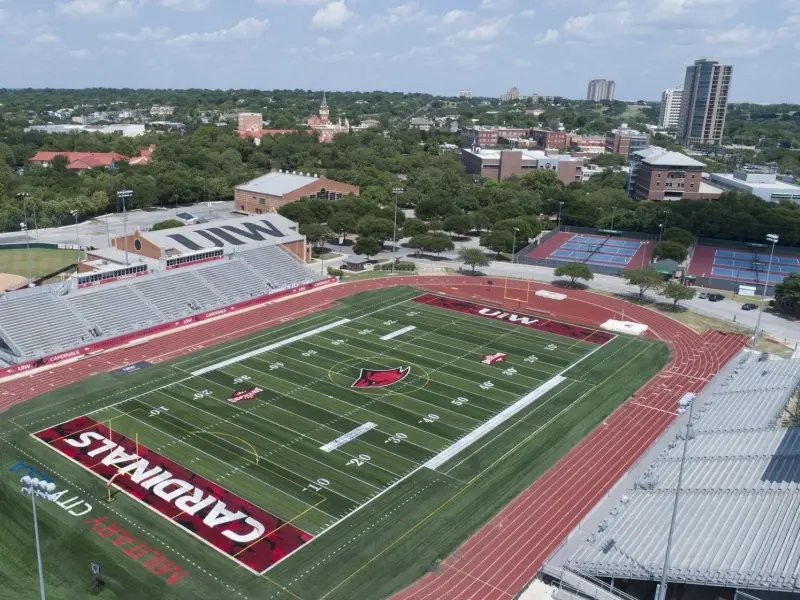 Picture of the UIW soccer field